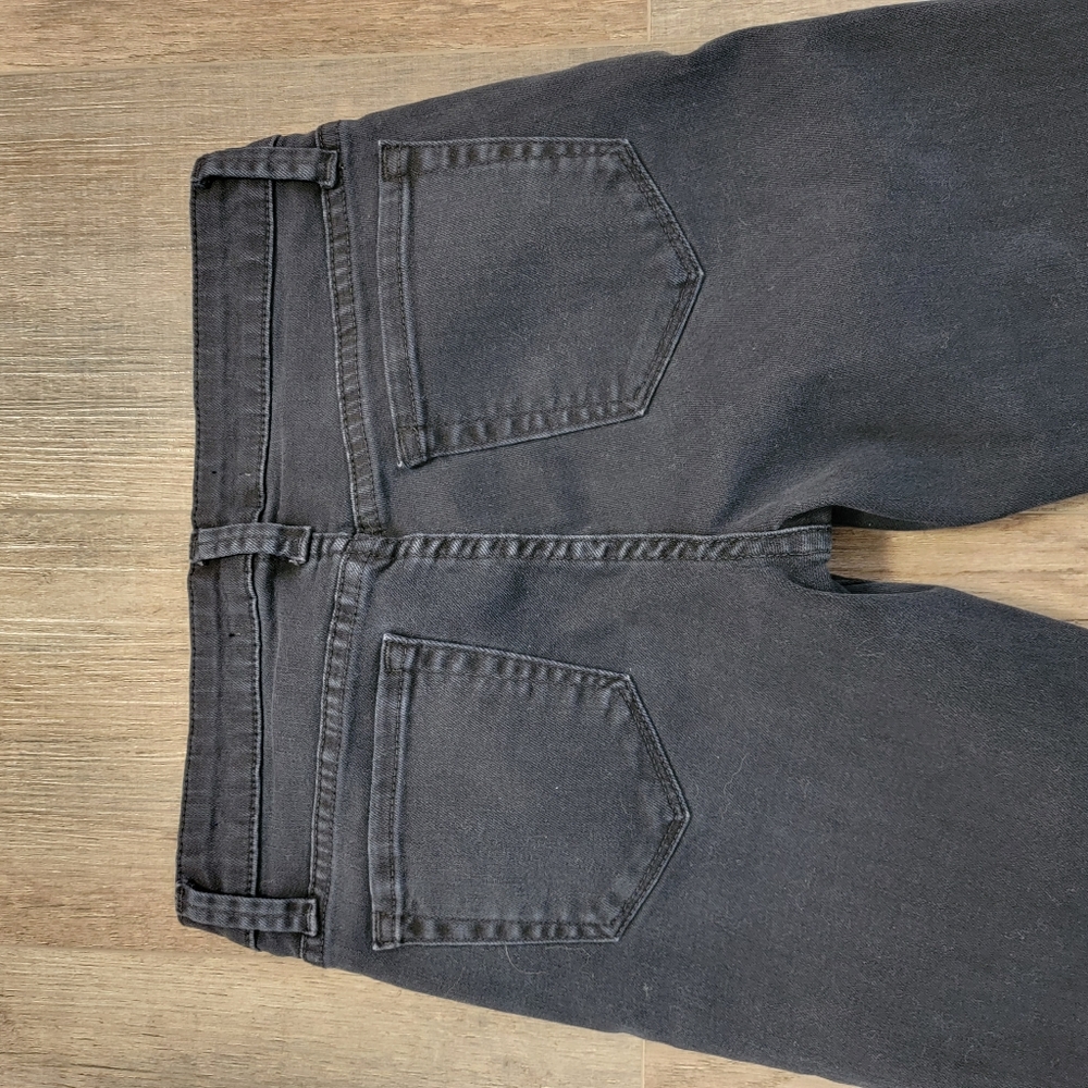 Velvet By Graham Spencer Milla Skinny With Studs Jeans Coal Color Size 24 - Picture 12 of 15